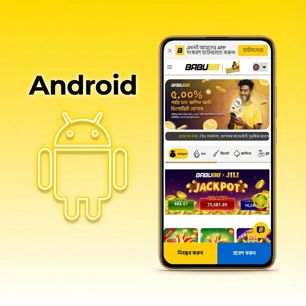 Android app download guide showing installation steps from APK file for devices version 5.0 or higher