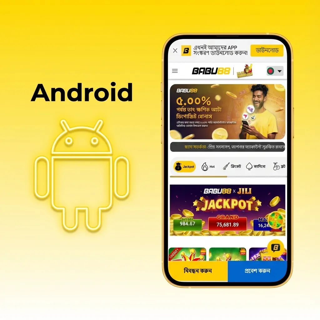 Android app installation guide showing download and setup steps for devices with Android 5.0 or higher