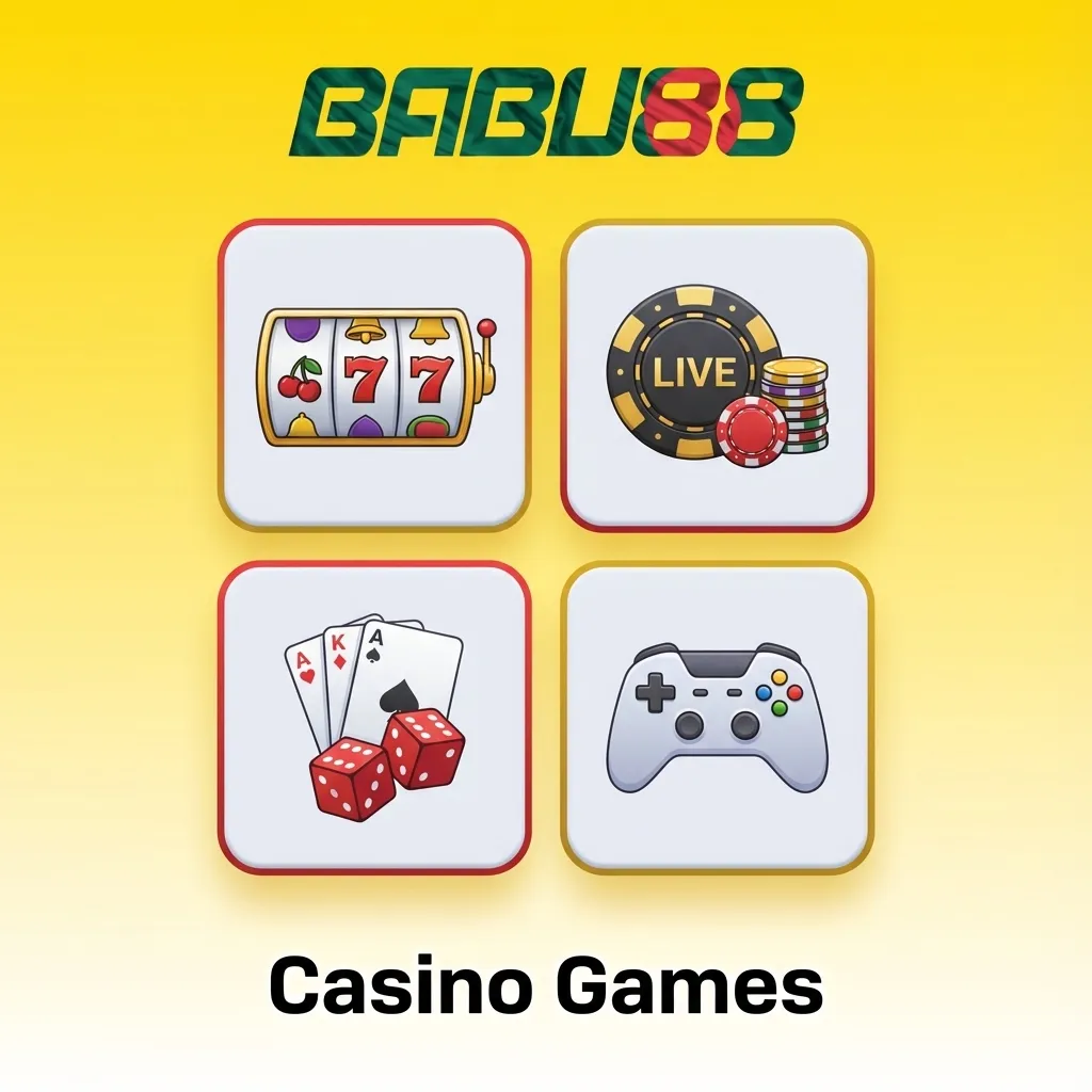 Casino game collection showing slots, table games, live dealer options, and popular Indian games like Teen Patti and Andar Bahar
