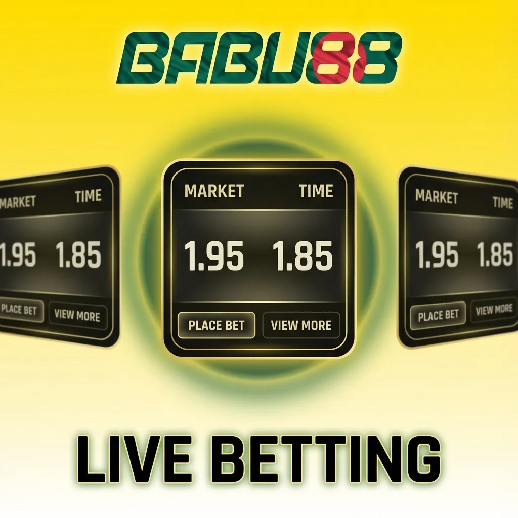 Babu88 live betting interface showing real-time odds for cricket, football, tennis, basketball, and eSports matches