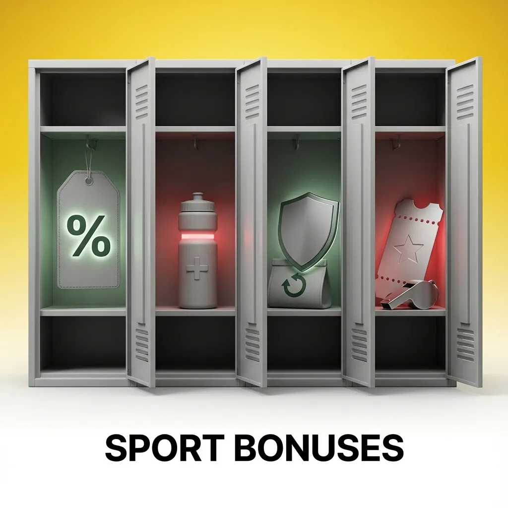 Sports betting bonuses including welcome offer up to ₹12,000, cricket accumulator bonus, IPL risk-free bet, and live betting bonus
