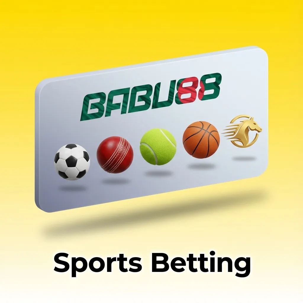 Sports betting interface showing cricket, football, kabaddi, tennis and other popular sports with competitive odds