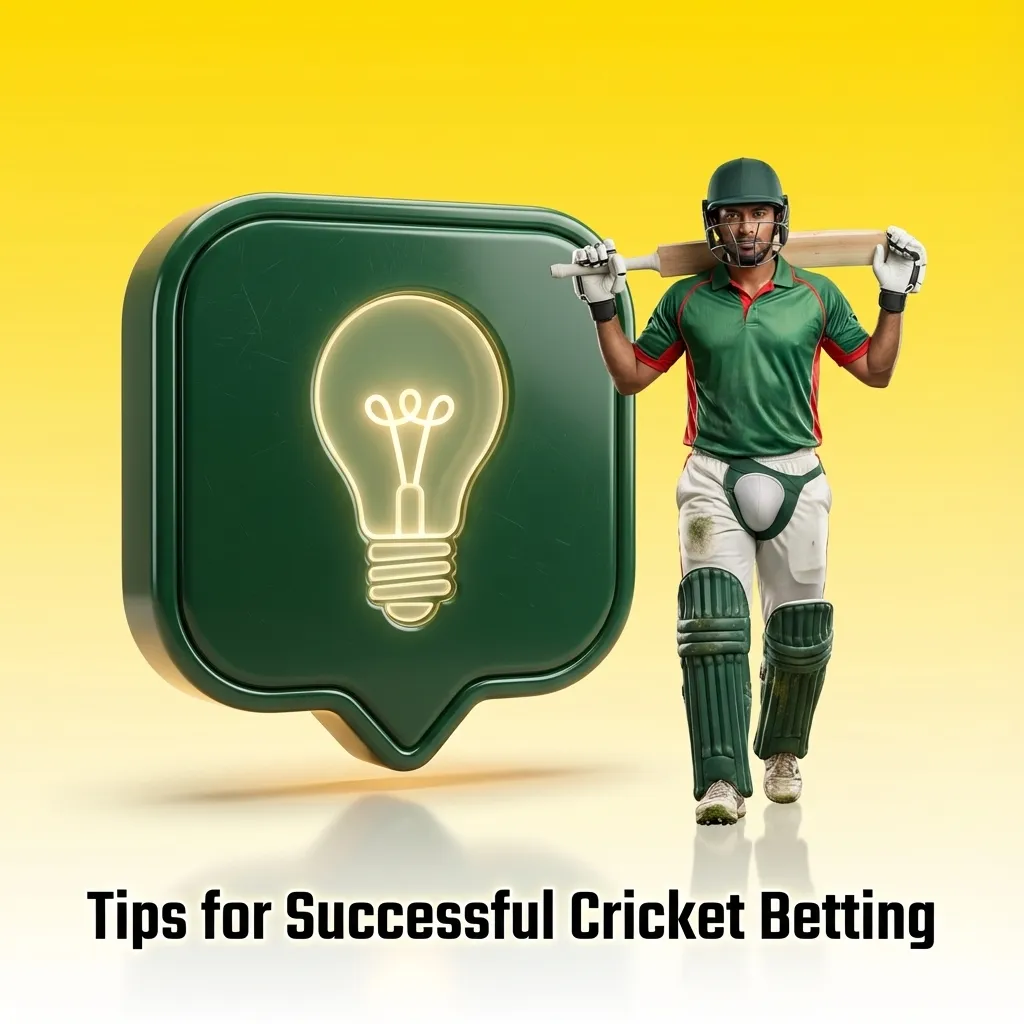 Cricket betting strategy guide showing statistics, weather conditions, and bankroll management tips for informed wagering
