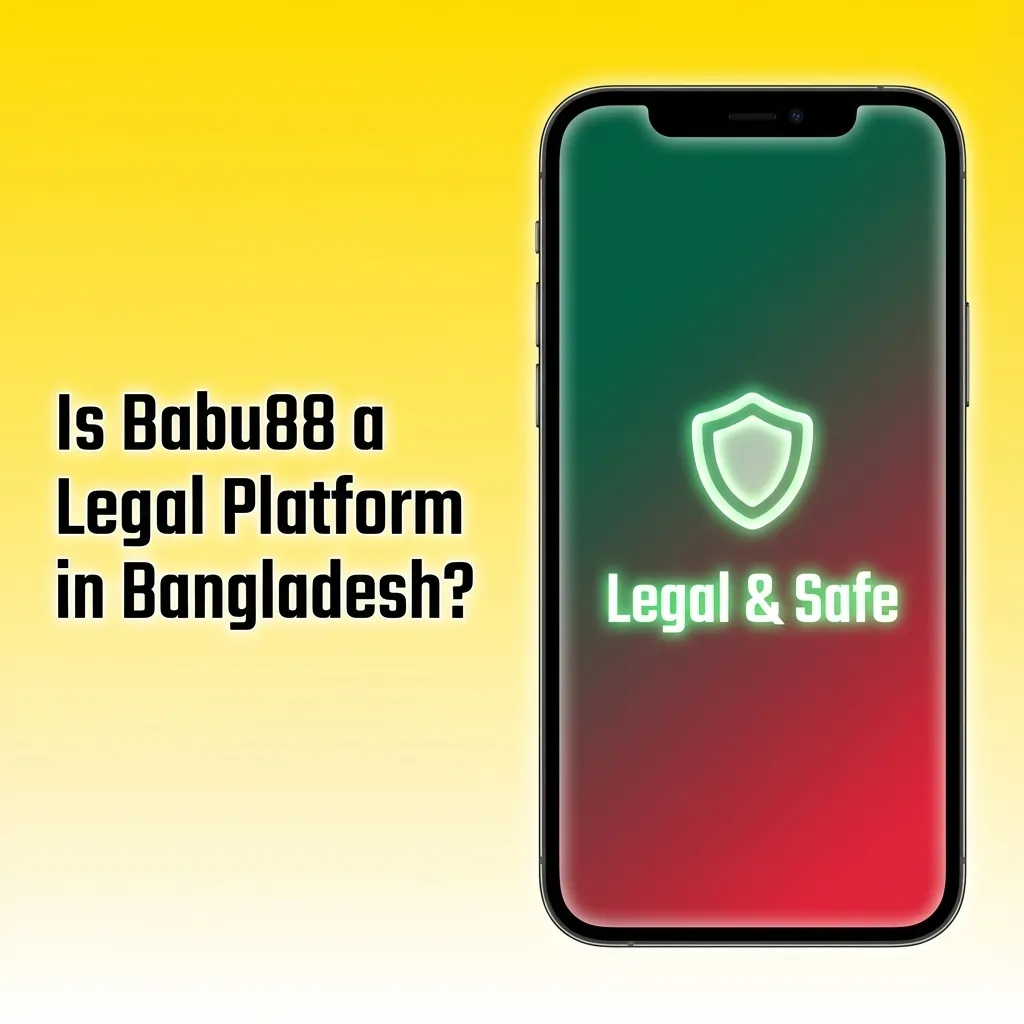 Babu88 logo with Curaçao eGaming license badge, highlighting legal offshore betting platform accessible in Bangladesh